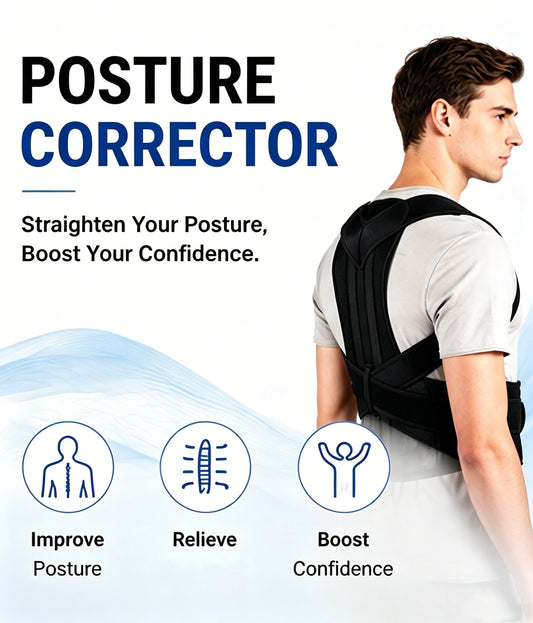 Reinforced Belt Lumbar Column Posture Corrector Vest Adjustable Back Support Strap Shoulder Spine Brace Neck Stretcher Trainer Peaceful Pleasures Health and Wellness