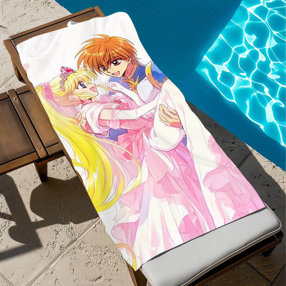 Mermaid Melody Quick-Dry Beach Towel | Soft Pool & Travel Towel