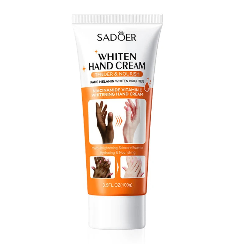 SADOER 100g Moisturizing Hand Cream | Non-Greasy & Brightening