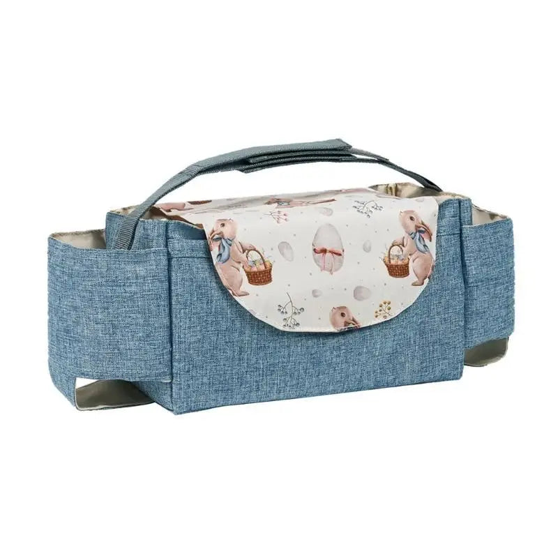 Holiday Baby Stroller Organizer Bag | Diaper & Bottle Storage