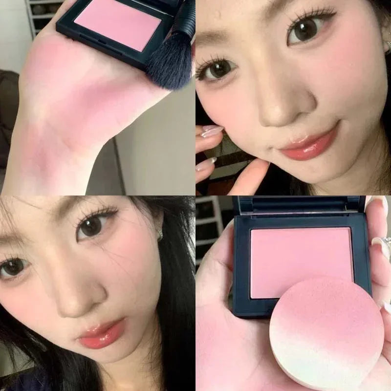 Sweet Orange Matte Powder Blush | Nude Peach Cheek Contour