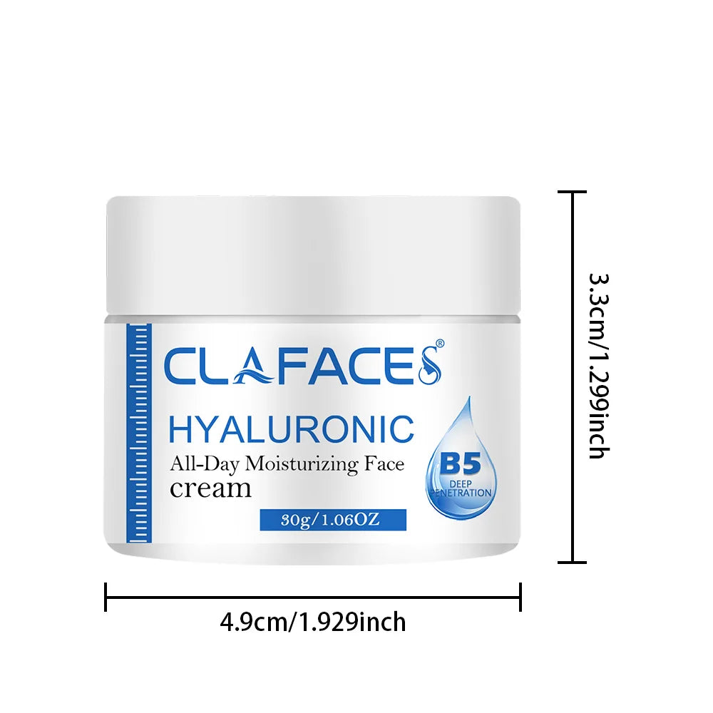 Hyaluronic Acid Collagen Face Cream Smooth Wrinkles Facial Care Moisturizing Nourish Younger Brightening Skin Tone Night Creams Peaceful Pleasures Health and Wellness