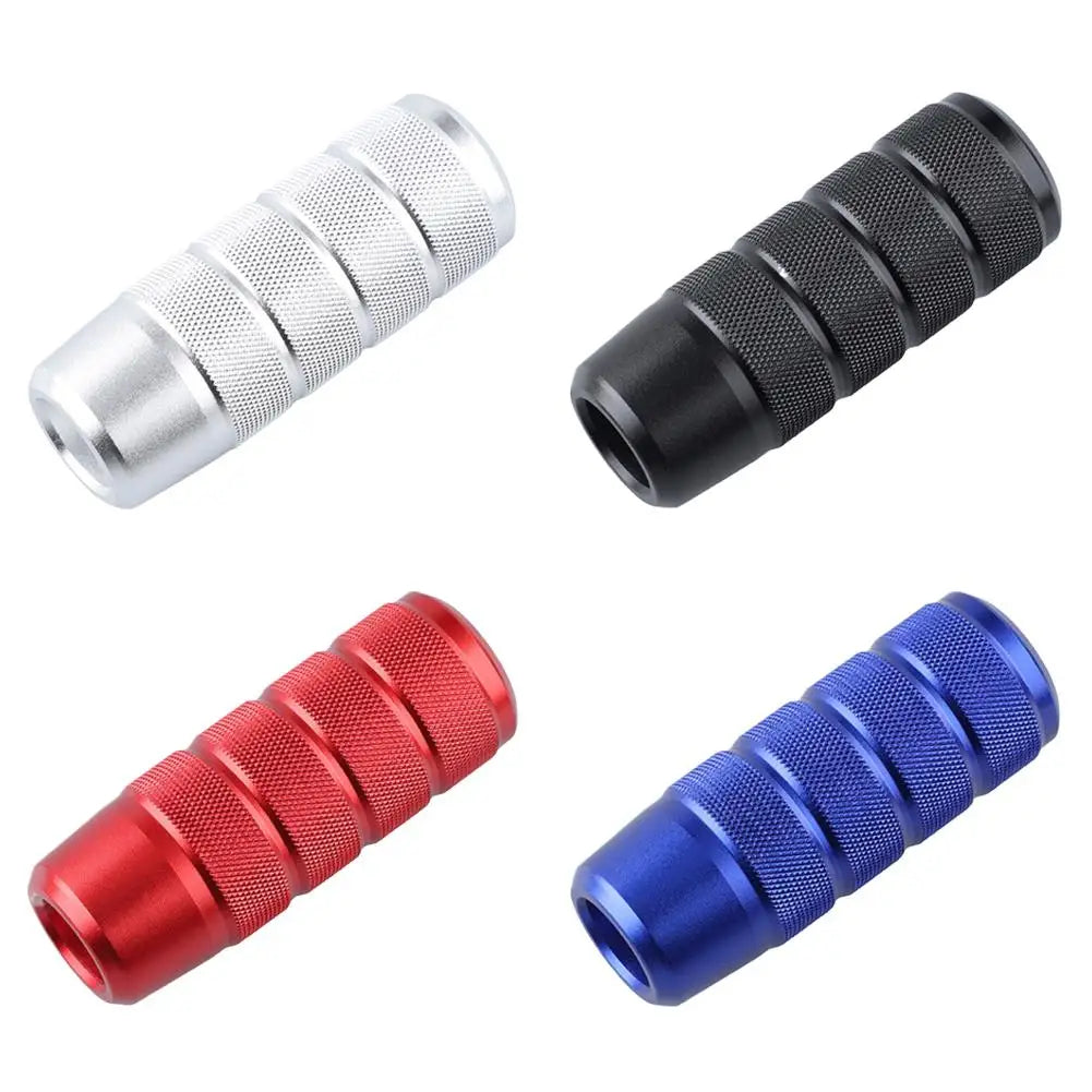 Aluminum Alloy Transmission Lever Protective Cover Car Gear Shift Knob Automatic Anti-skid Frosted Car Modification Gear Head Peaceful Pleasures Health and Wellness