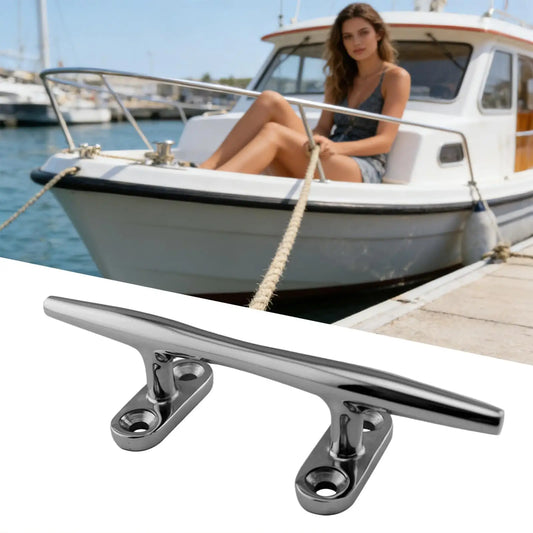 316 Stainless Steel Boat Cleat – Open Base Marine Rope Cleat Marine Boat Cleat Peaceful Pleasures Health and Wellness
