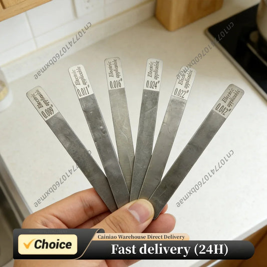 6pcs Guitar Nut Fret File Multifunctional Fret Crowning Files Slot Luthier Repair Tool for Electric Acoustic Guitars & Bass Care Peaceful Pleasures Health and Wellness