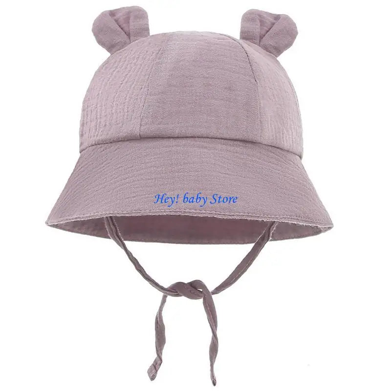 Baby Wide Brim Sun Hat | Soft Breathable UPF Bucket Cap 3–12M
