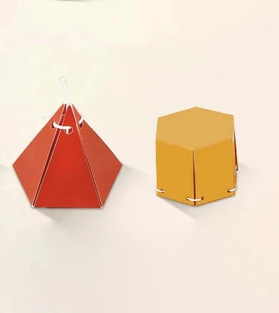 Pull-String 3D Geometry Book – Volume & Surface Area Formulas