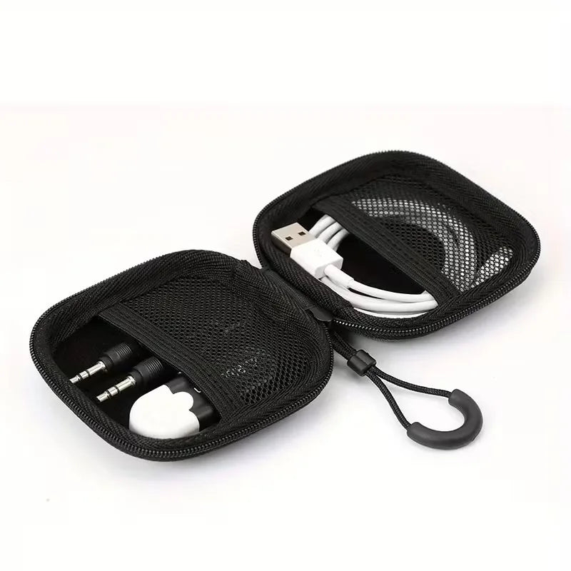EVA Hard Shell Electronics Organizer Travel Case | Zipper Pouch