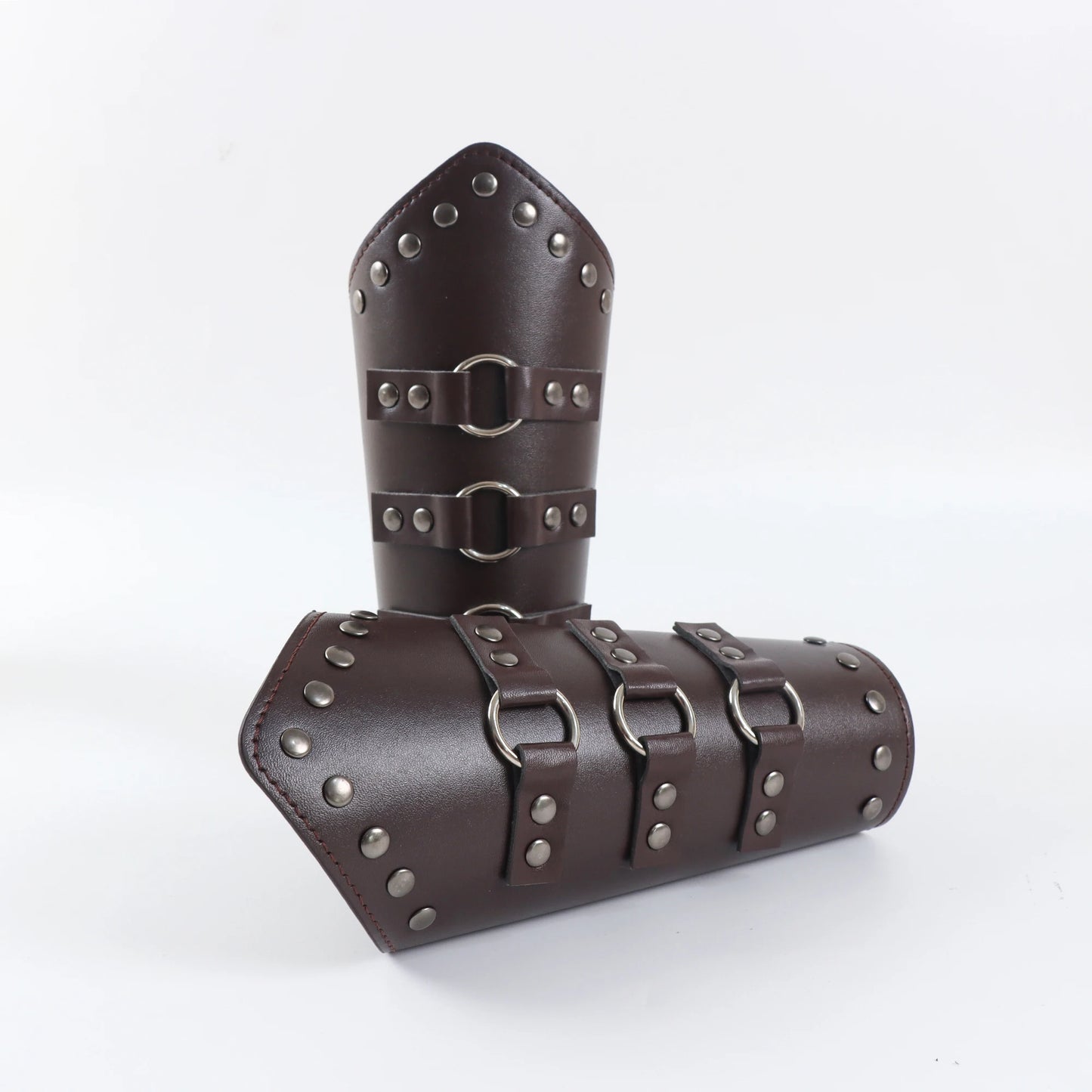 Medieval Men Cosplay Arm Warmers Lace-up Vintage Pirate Knight