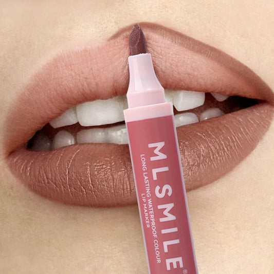 Nude Brown Matte Lip Liner Pen – Waterproof & Long-Lasting Lip Liner Pen Peaceful Pleasures Health and Wellness