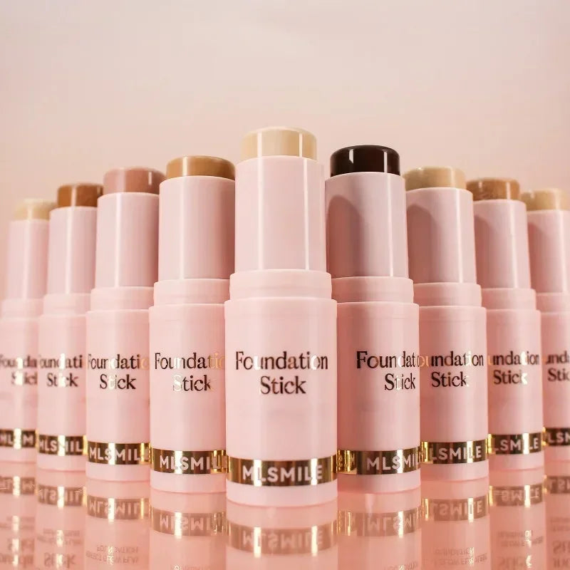 Full Coverage Stick Foundation – Matte Oil-Control Concealer