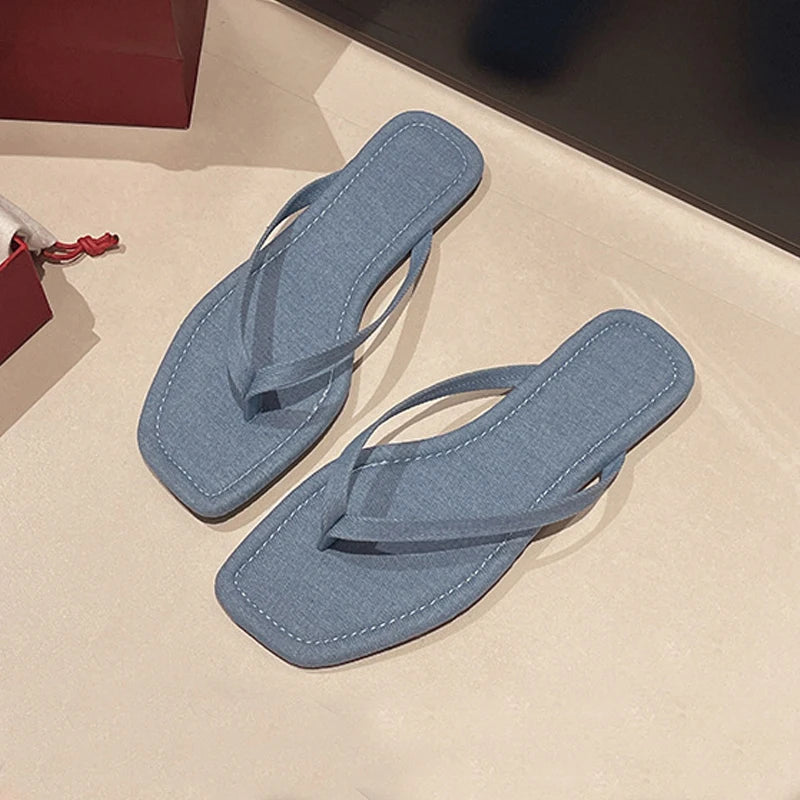 Women's Lightweight Flip-Flops – Casual Beach Summer Slippers