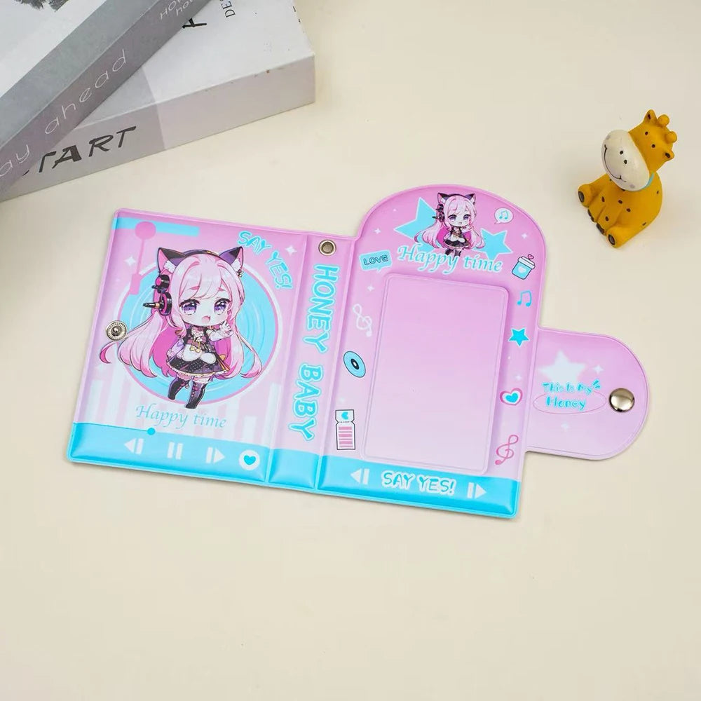 Anime 3-inch Photo Credit Card Album Starchase Edu Small Storage Mini