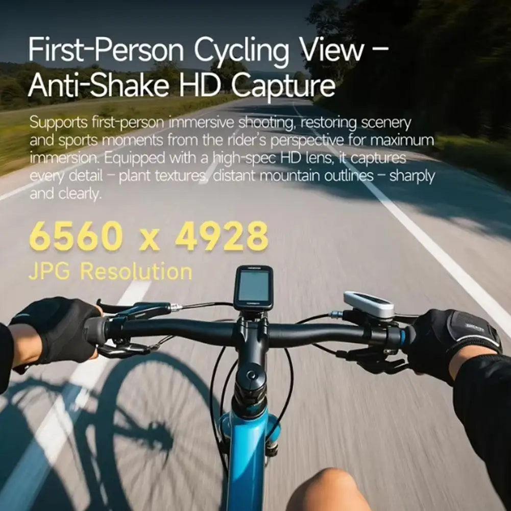 AI Smart Cycling Glasses – 8MP Camera, 1200P Video & BT