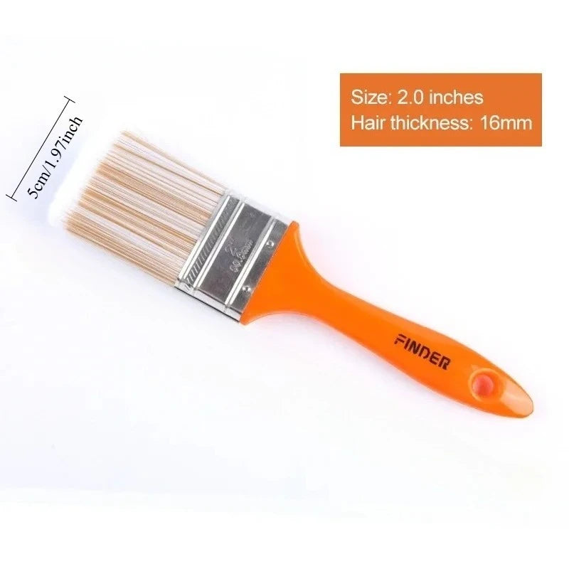 PET Soft Bristle Wall Paint Brush | ABS Handle DIY Tool