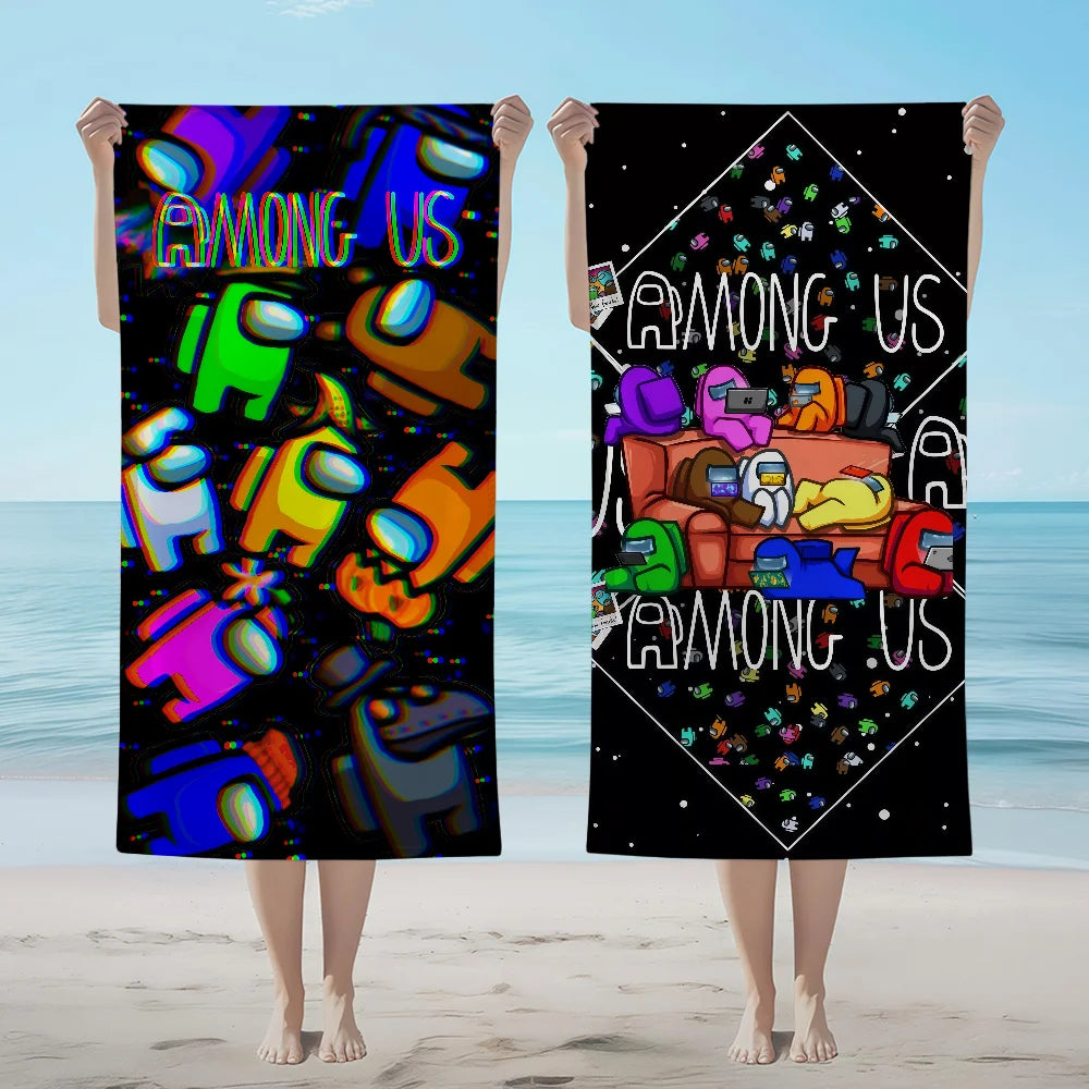 Among Us Quick-Dry Beach Towel | Pool, Travel & Camping