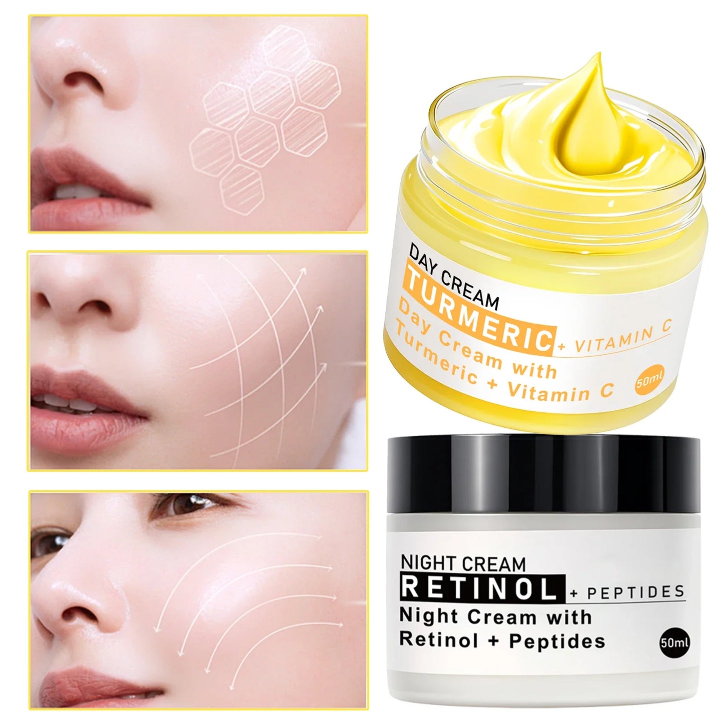 YURHERSU Day & Night Face Cream – Moisturizing 50ml