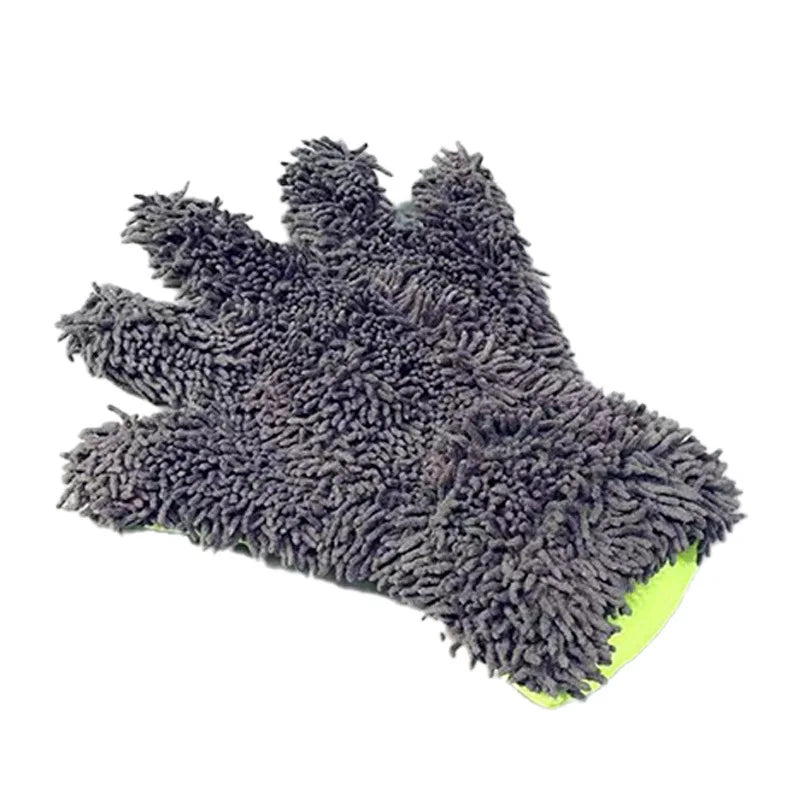 Plush Car Wash Gloves – Coral Fleece Wheel Hub Cleaning Mitt Car Wash Mitt Peaceful Pleasures Health and Wellness