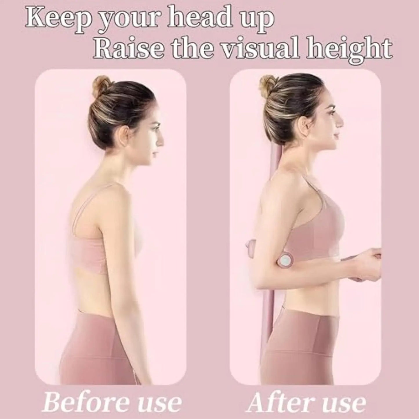 Yoga Stretching Stick – Posture Correction Rod | Fitness & Pilates
