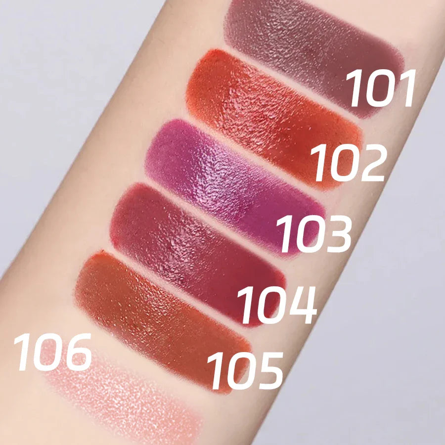 MCD 6-Color Jelly Blush Stick – Lip & Cheek Tint Matte Finish