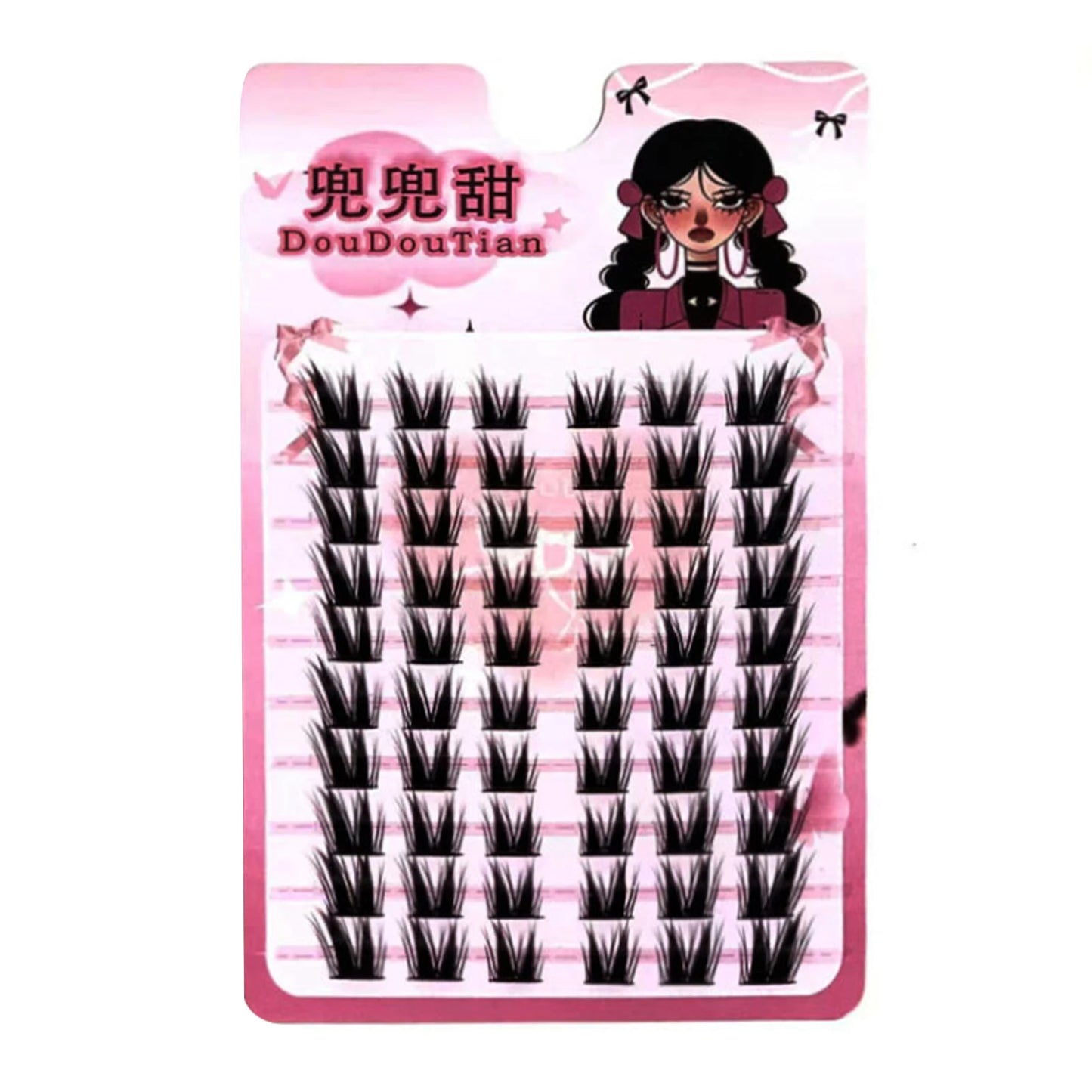 DIY Cluster False Lashes – Wispy Fly Fish Tail Style