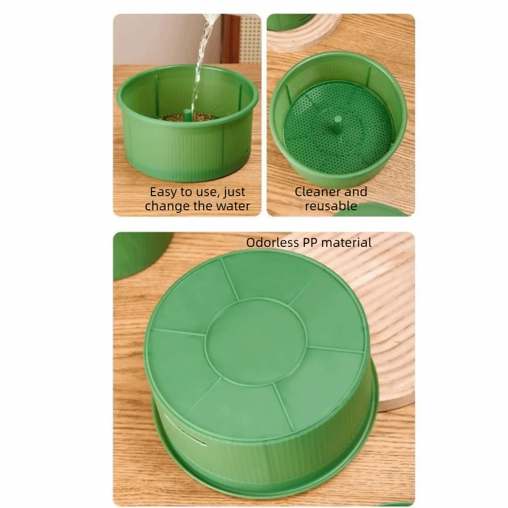 Stackable Bean Sprout Grower Pots – Ventilated Sprouter