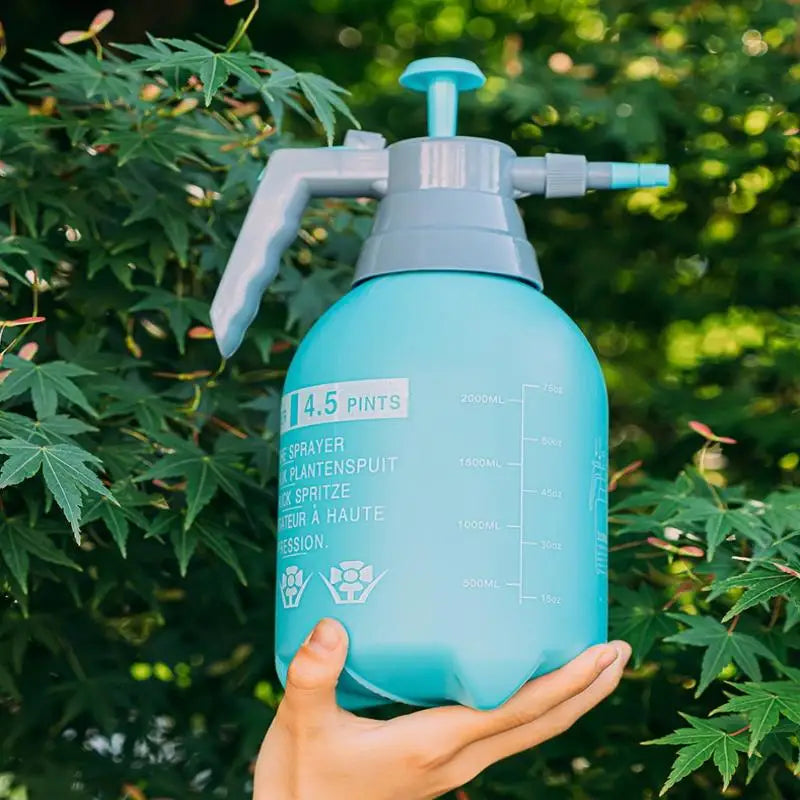 Hand Pressure Water Sprayer Trigger Air Pump Garden Disinfection Sprayers Spray Bottle Home Car Cleaning Sprayer Watering Can Peaceful Pleasures Health and Wellness