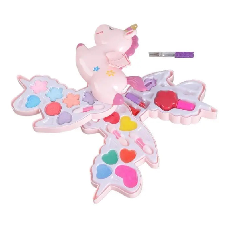 Kids Girls Pretend Play Makeup Set | Eyeshadow & Blush Toy