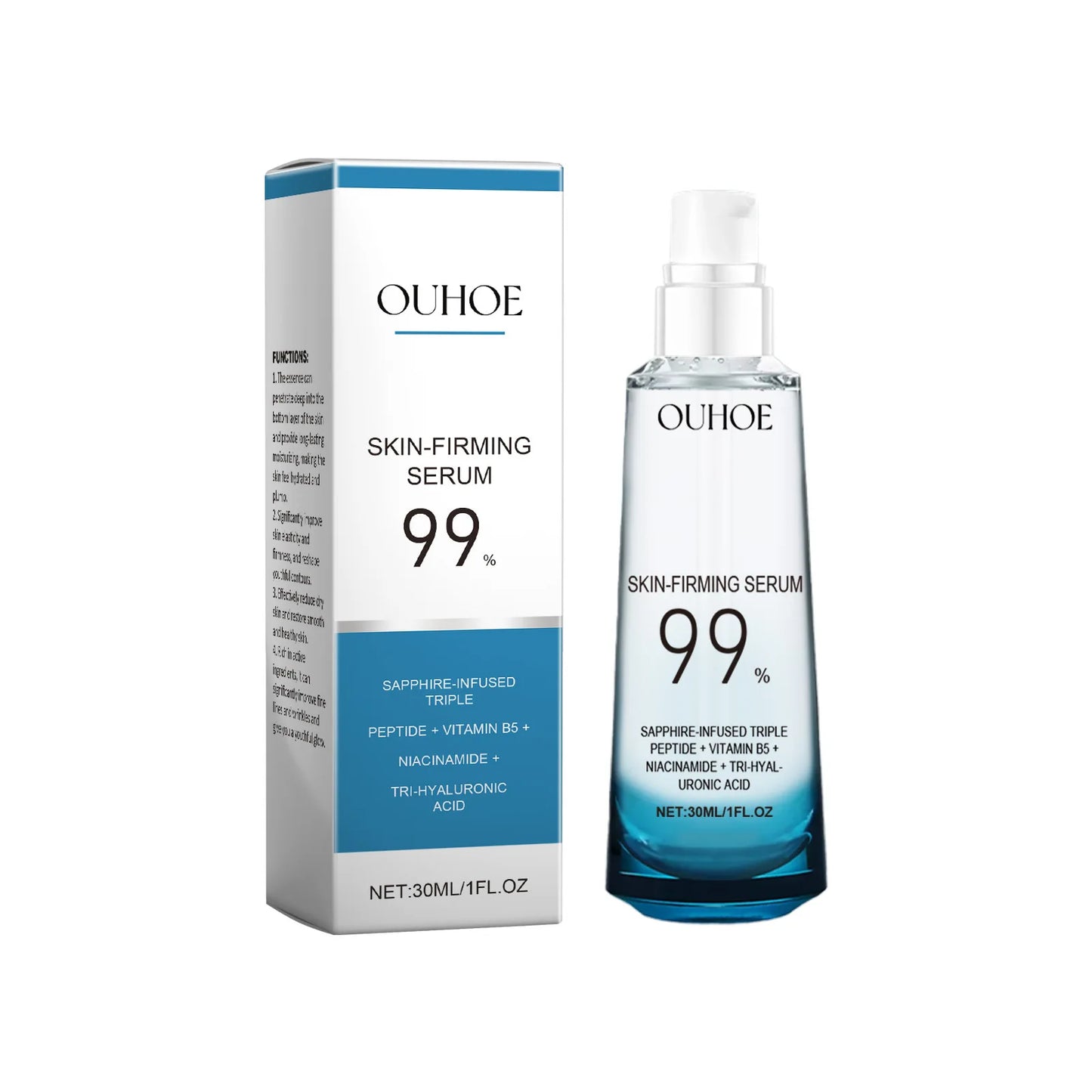 Skin Firming Brightening Face Serum | Hydrating Lift Essence