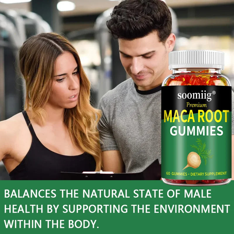 Maca Extract Gummies – Energy, Endurance & Mood Boost