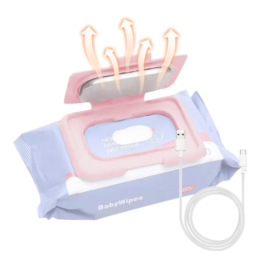 Portable USB Baby Wipe Warmer | Travel-Ready Wipes Heater Baby Wipe Warmer Peaceful Pleasures Health and Wellness