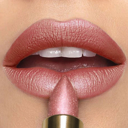 KAFURUX Metallic Glitter Lipstick – 16 Colors, Waterproof Glitter Lipstick Oasis Select 110