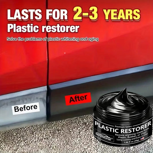 Car Plastic Trim Restorer – Black Vinyl, Rubber & Tire Shine Car Trim Restorer Oasis Select