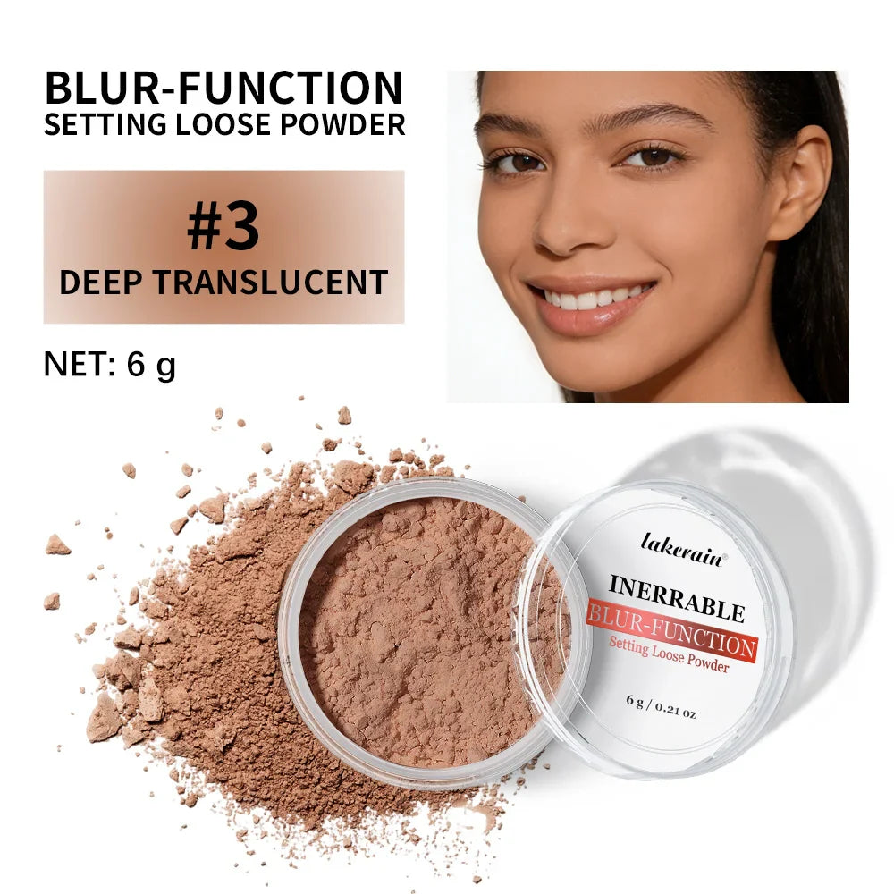 Lakerain Loose Setting Powder – Matte 24HR Waterproof Wear