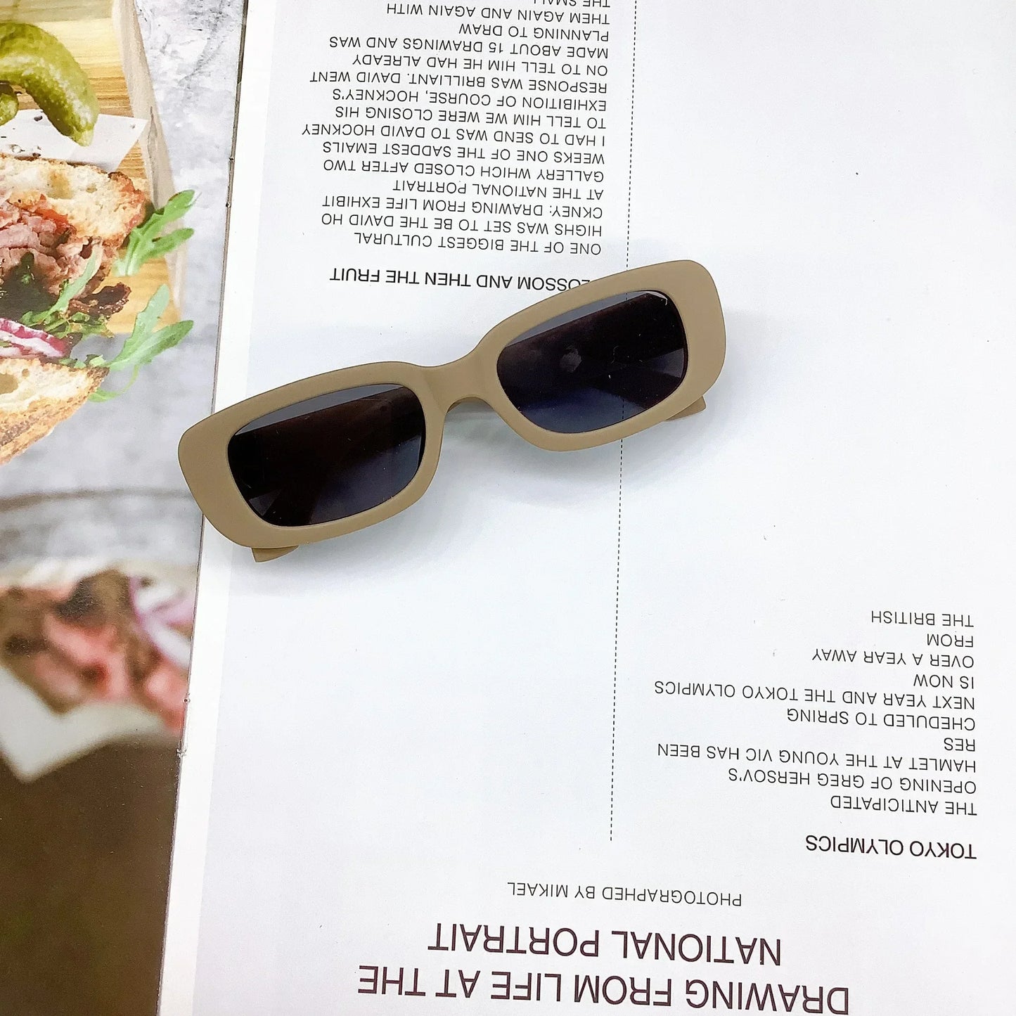 Kids UV400 Rectangle Sunglasses | Vintage Frosted Boys & Girls