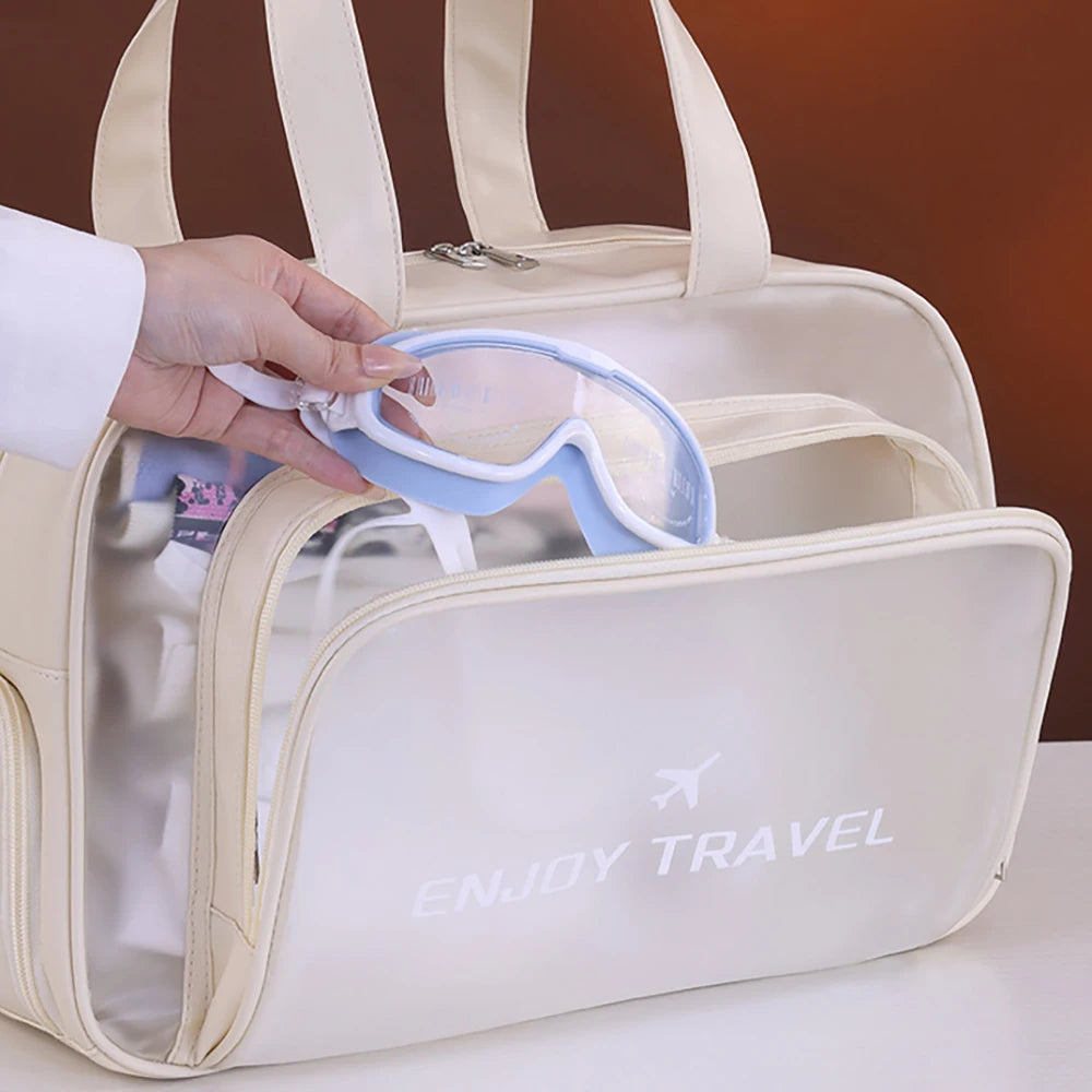Waterproof Beach Bag Swimming Dry Wet Separation Fitness Storage