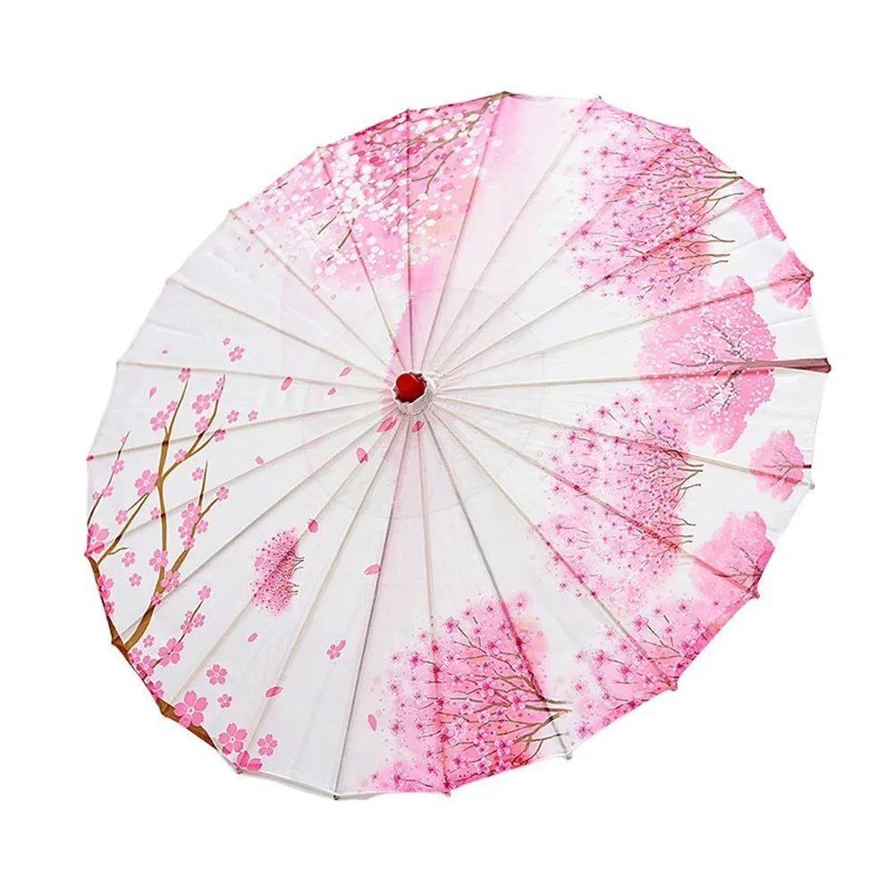 Handmade Bamboo Oil Paper Umbrella | Chinese Hanfu Parasol