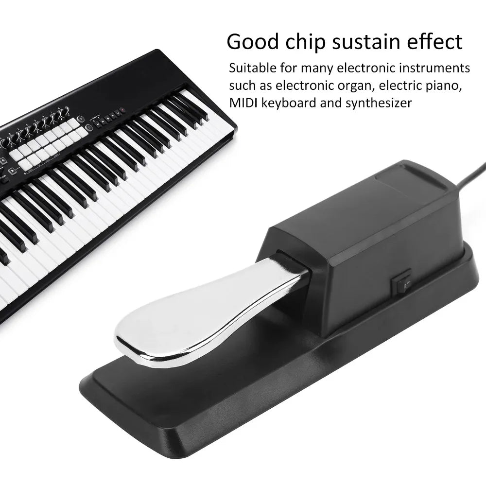 Universal Instrument Accessories Sustain Pedal Electric Piano MIDI