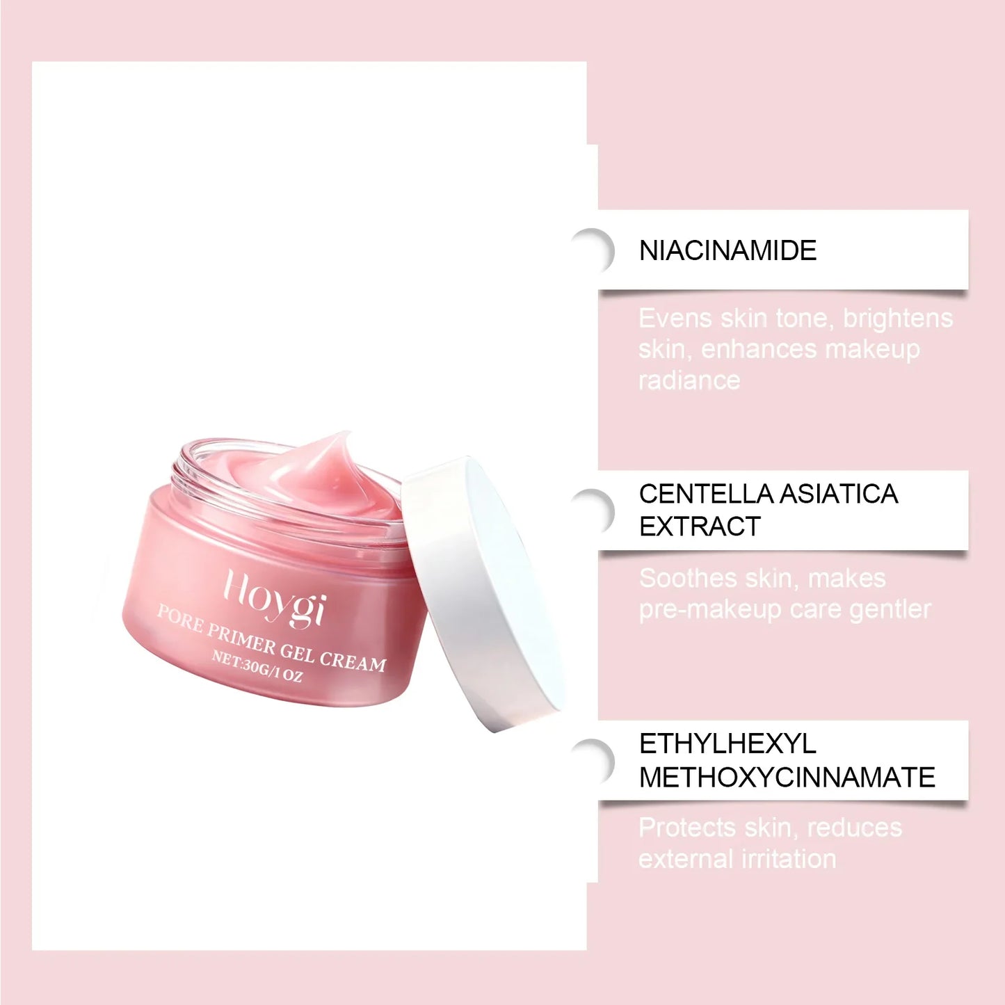 Pore-Invisible Primer Cream – Smooths, Hydrates & Corrects Tone