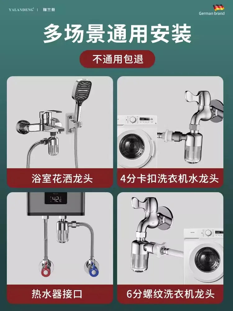 SUS316 Stainless Steel Tap Water Filter – Anti-Scale Purifier
