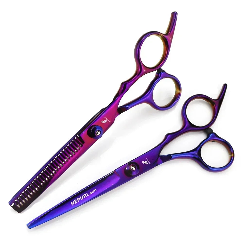 6-Inch Hair Thinning Scissors | Professional Barber Shears