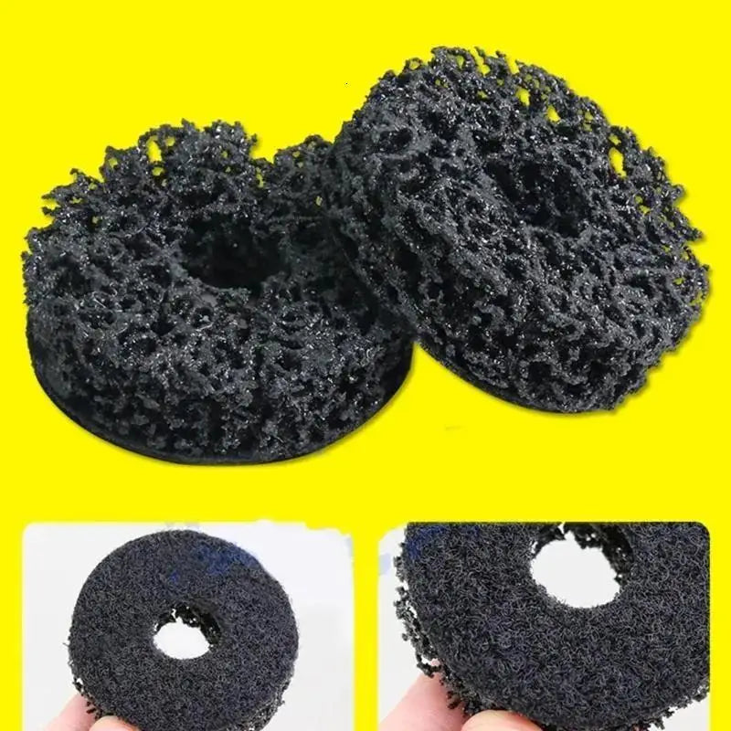 Wheel Hub Rust Removal Polishing Grinder Brush Drill Attachment