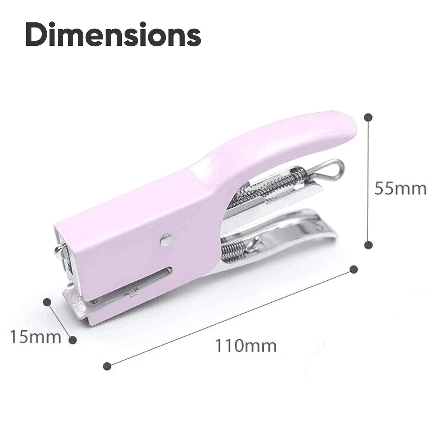 Mini No.10 Metal Hand-Held Stapler – Office, Crafts & Gift Wrap