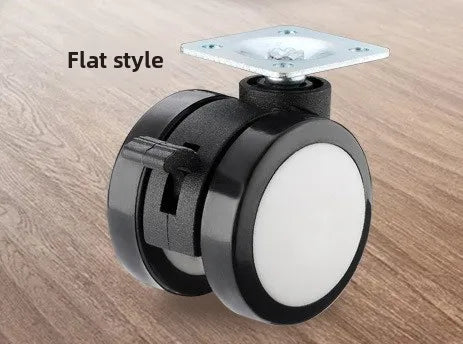 1.5" Soft Mute Office Chair Caster Replacement Wheels | Heavy Duty