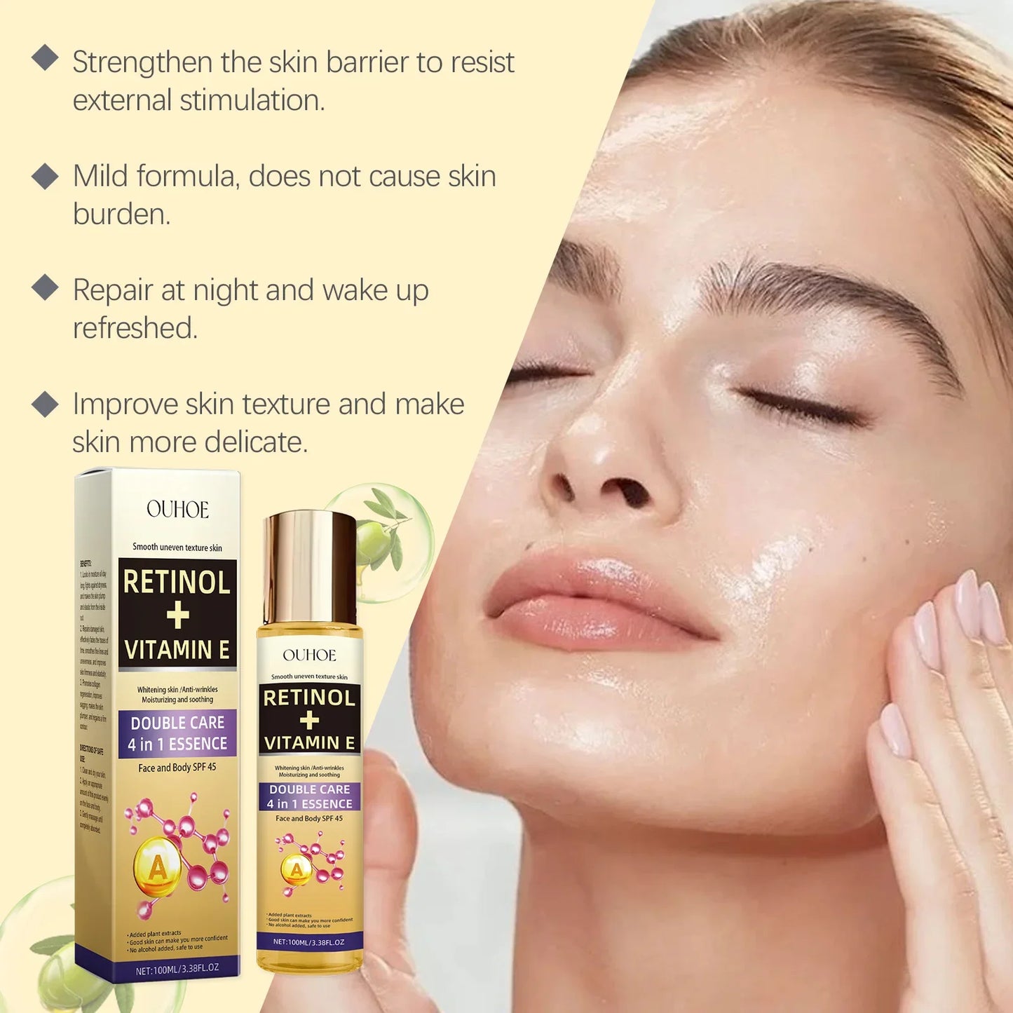 Retinol Collagen Serum – Firming, Brightening & Pore Minimizing