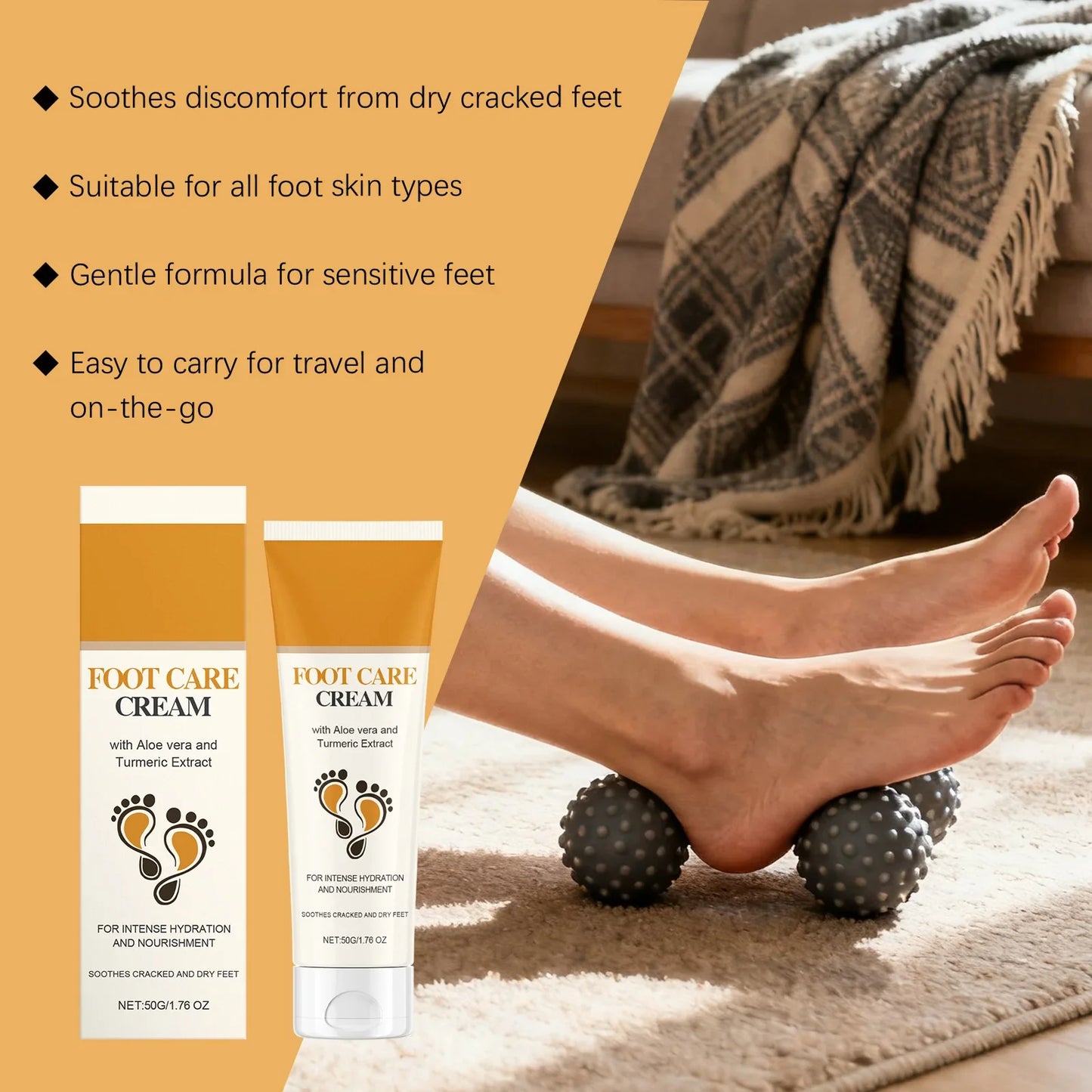 Moisturizing Foot Cream – Heel Repair, Callus Softener & Balm