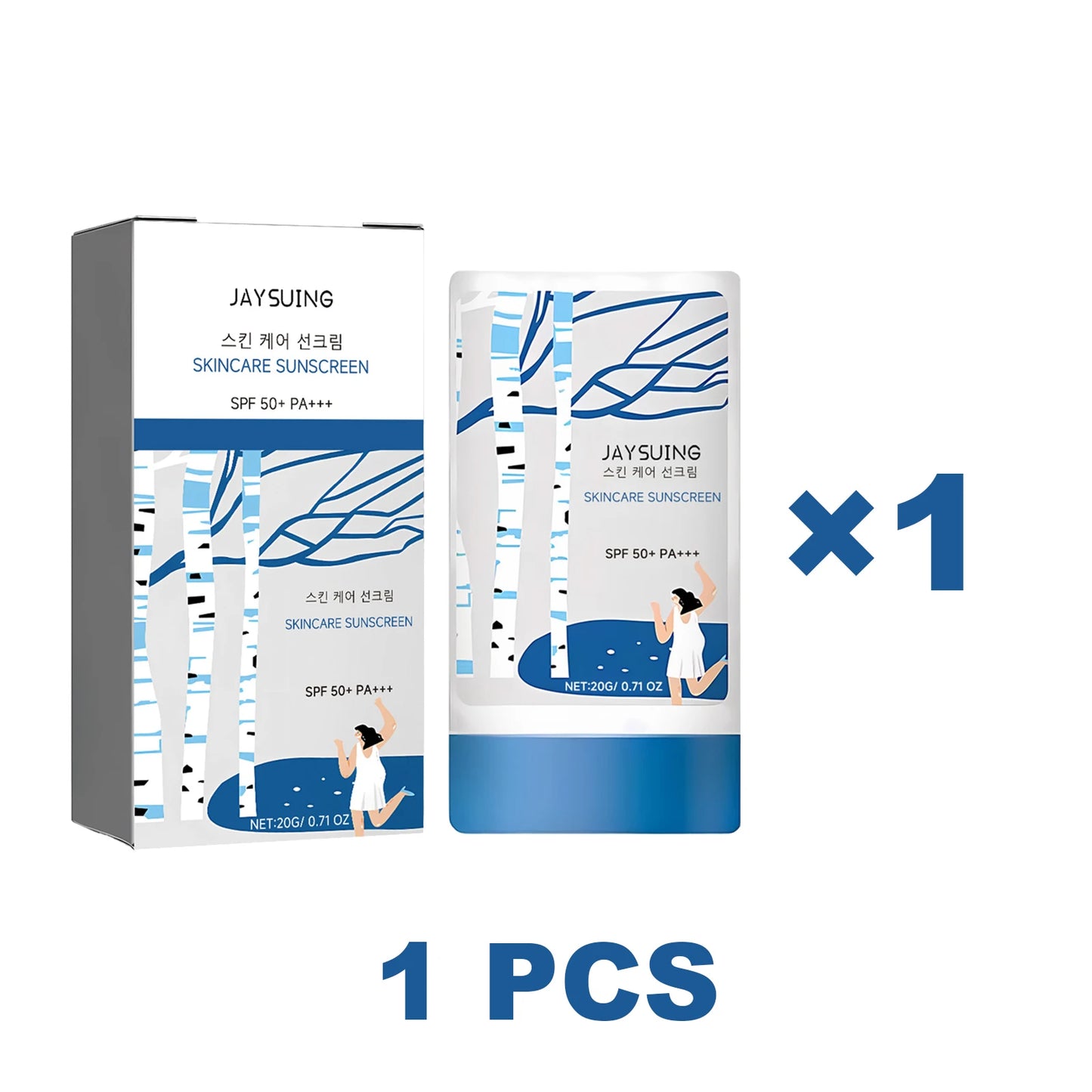 Jaysuing SPF 50+ Sunscreen Stick | Moisturizing & Waterproof