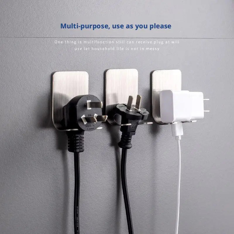 Adhesive Razor Holder – Stainless Steel Wall Mount Shaver Rack