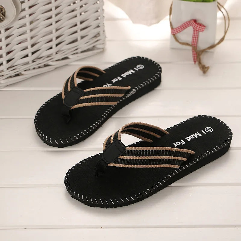 Men's EVA Flip Flops – Anti-Slip Beach & Indoor Slippers