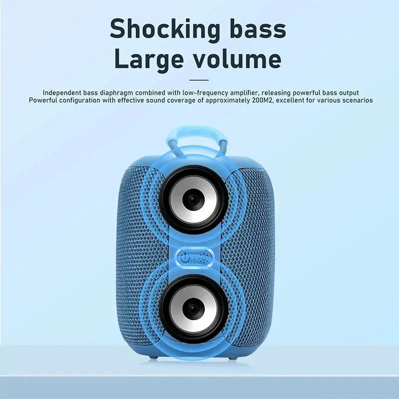T&G TG658 Portable Bluetooth 5.3 Speaker | FM, TWS & LED